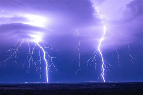 Captivating Lightning Show