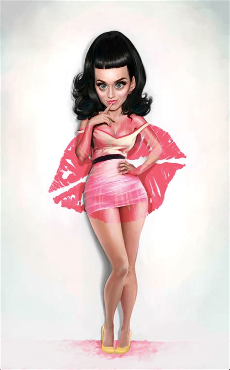 Katy Perry Caricature By Carolinevos On Deviantart