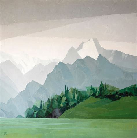 Attachment Delightful Minimalist Landscape Paintings By Olga