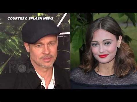 Brad Pitt Dating Year Old Angelina Jolie Look Alike Ella Purnell Full Story Youtube