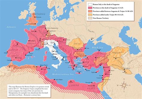 Roman Empire Map Eastern And Western Rome