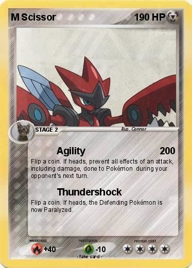 Pokémon M Scissor Agility My Pokemon Card