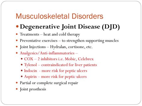 Ppt Musculoskeletal Disorders Part Ii Powerpoint Presentation Free