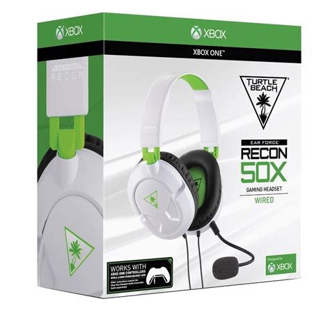 Turtle Beach Ear Force Recon 50X Stereo Gaming Headset White Xbox