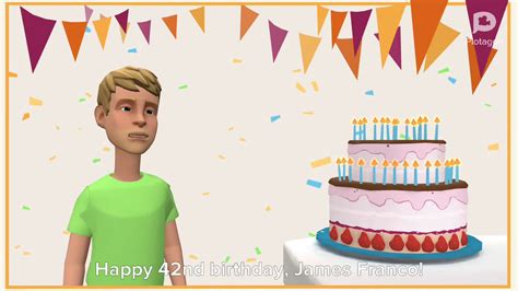 Happy Birthday James Franco Youtube