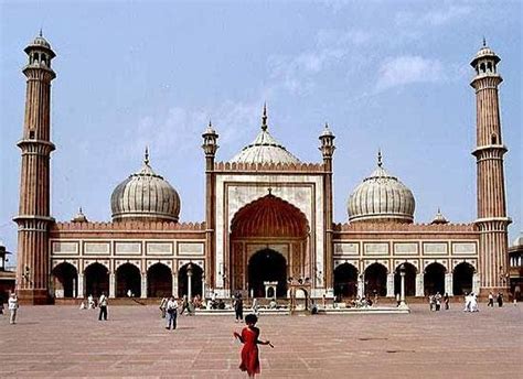 Kawasan masjid ini mencapai 9,5 hektar. Masjid Terbesar di Dunia: Masjid Jami' Dehli