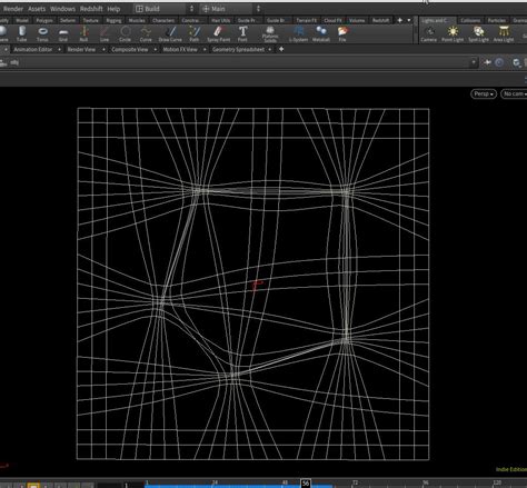 Houdini Grid Spreading And Grid Pinching On Behance