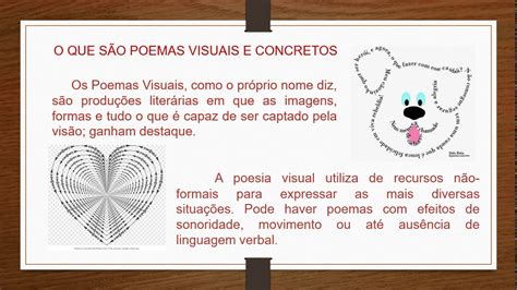 Língua Portuguesa Poemas Visuais Concretos 5º Ano Ensino