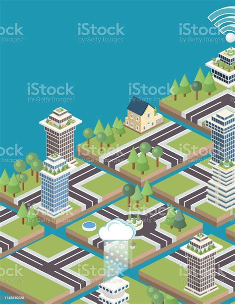 Isometric Modular City Tiles Stock Illustration Download Image Now