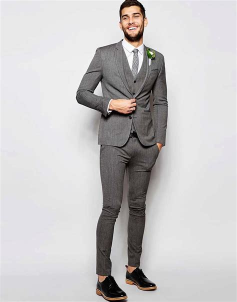 Asos Mens Suits Wedding Asos Wedding Skinny Suit Jacket In Blue Cross