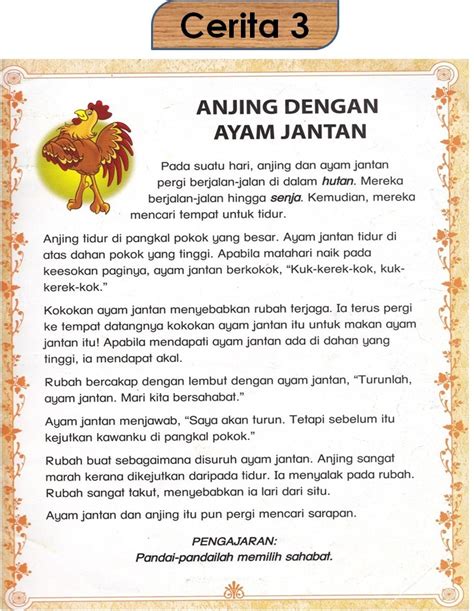 Download perkembangan fizikal kanak kanak.pdf. Nilai Murni Cerita Pendek Bahasa Melayu Tahun 4