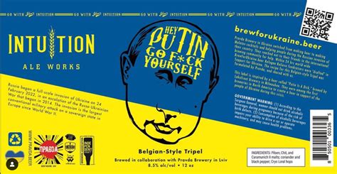 labeltronix joins brew for ukraine to support ukrainians