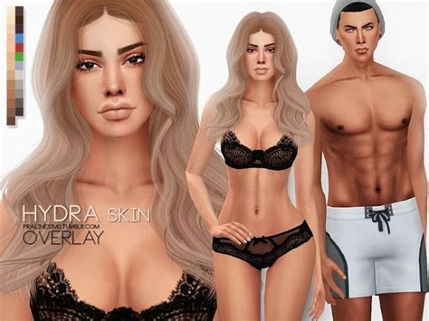 Sims 4 Ccs The Best Hydra Skin Overlay By Pralinesims