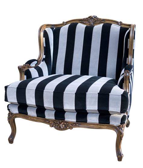 No, today's chair covers can strike sleek silhouettes and give off a totally modern vibe. Louis XV Extra Wide Wingback Armchair with Carving in ...