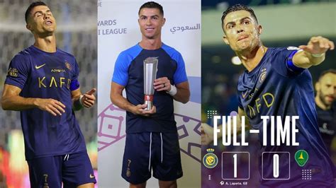 Ronaldo Come Back Triste Al Khaleej Al Nassr Cr In Fficace En