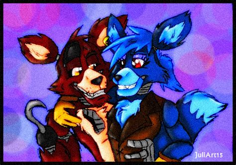 Foxy And Raven By Juliart15 On Deviantart