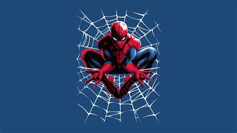 Spiderman Web Minimal 4k Wallpaperhd Superheroes Wallpapers4k