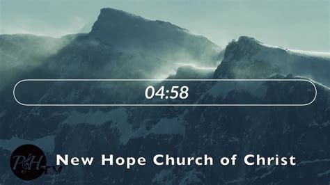 New Hope Sunday Worship 51720 New Hope Church Of Christ Worship