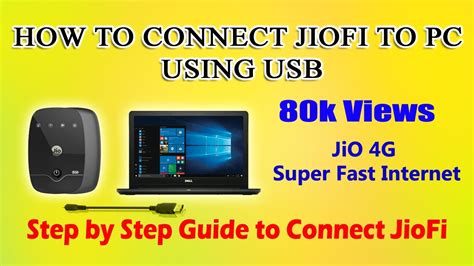 Step 2 use a usb cable to connect your iphone and pc. how to connect jiofi to pc using usb - YouTube