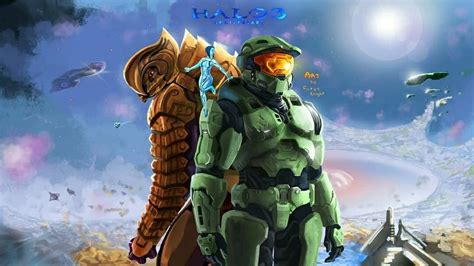 Inquisidor And Máster Chief Jefe Maestro Halo 3 Halo Fondos De Pantalla