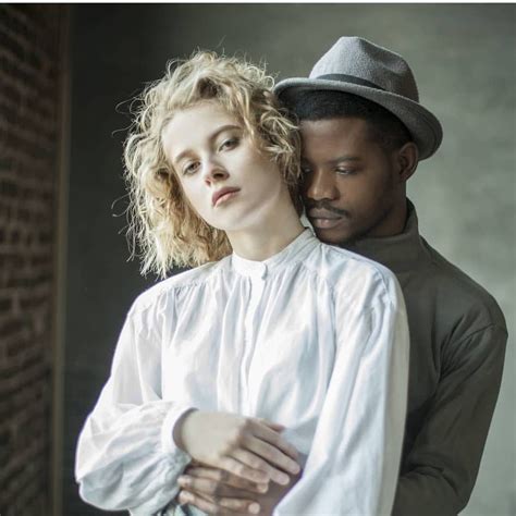 European Interracial Love ️ On Instagram “russian Girl With Black Guy Amazing Afro Russian