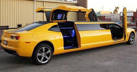 Meet The Chevrolet Camaro Bumblebee Limousine