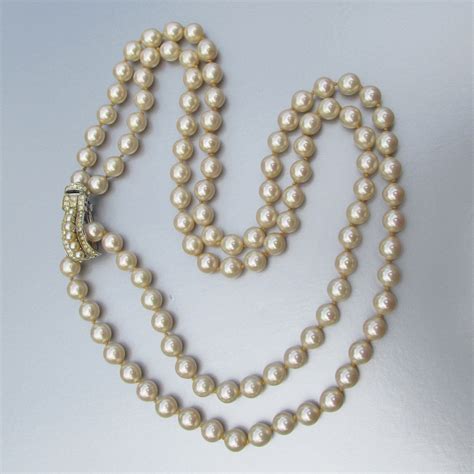 Reserved Corocraft Coro Craft Vintage Long Faux Pearl Etsy Faux Pearl Necklace Faux Pearl