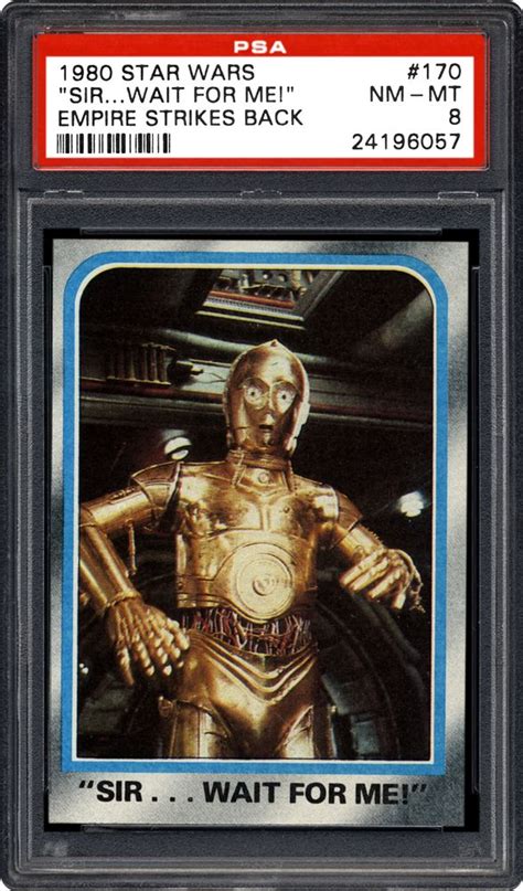 1980 Topps Empire Strikes Back Sir Wait For Me Psa Cardfacts®