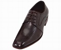 Amazon.com: Steven Land Footwear Collection Mens Dark Brown Classic ...