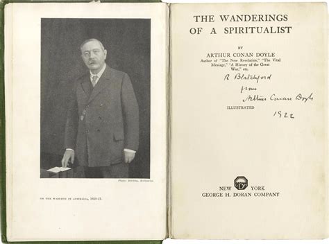 Arthur Conan Doyle And Spiritualism How Sherlocks Creator Embraced The