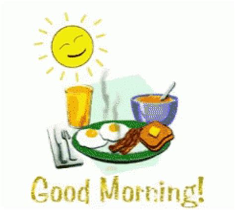 Good Morning Animated Breakfast 