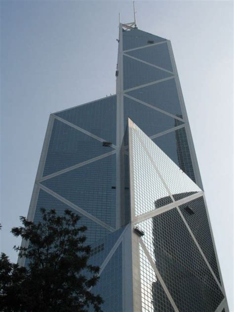 Bank Of China Tower Hong Kong Im Pei And Partners 1990 72 Floors