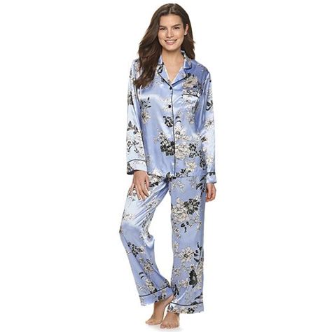 women s apt 9® floral print 2 piece pajama set