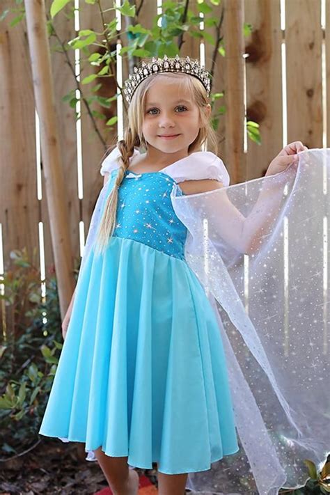 Elsa Dress Elsa Costume Frozen Party Princess Dress Frozen Birthday