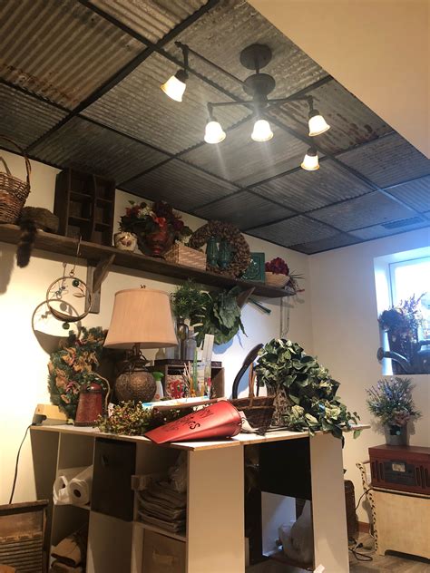 Give any room in your home an impressive upgrade with a bottle cap salvaged tin ceiling tile. Barn Tin Tiles - Corrugated Tin Ceiling Tiles | Tin ...