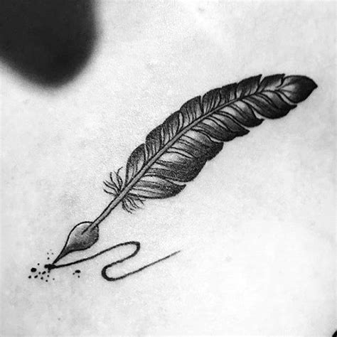 A great motivational gift for the new joinee or even a seasoned professional. 50 Quill Tattoo Designs For Men - Feather Pen Ink Ideas