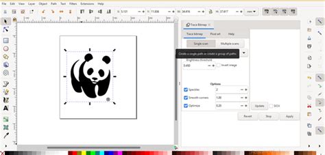 Inkscape Image To Vector How To Convert Image To Vector In Inskcape