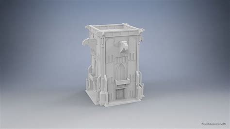 Imperial Shrine 6mm 3d Model 3d Printable Cgtrader