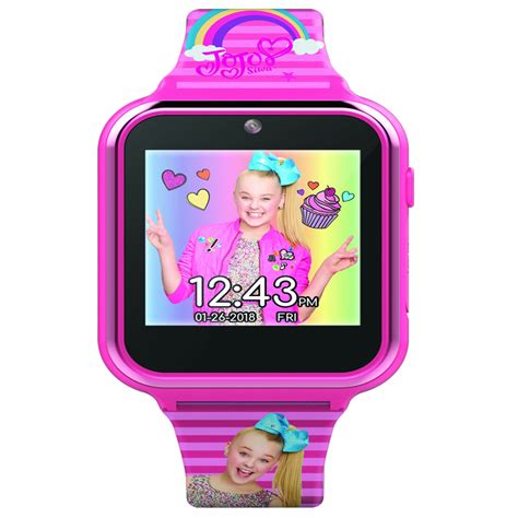 Accutime Jojo Interactive Kids Watch Pink Wristwatches
