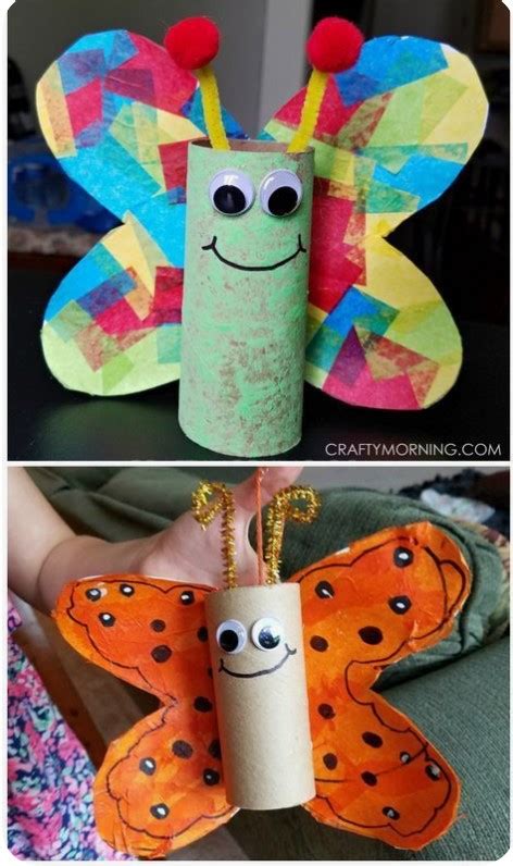 30 Amazingly Simple And Beautiful Butterfly Crafts For Kids I Spring Art