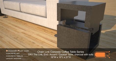 South shore mezzy contemporary coffee table. Concrete Side Table | DR1 Contemporary Concrete Coffee ...