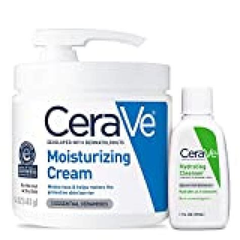 Cerave Moisturizing Cream Combo Pack Contains 16 Ounce With Pump And