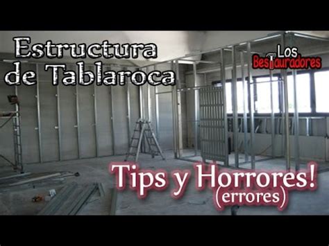 Información, videos y fotos sobre los hechos más relevantes y sus protagonistas. Tips y Errores en armado de estructura de Tablaroca - YouTube