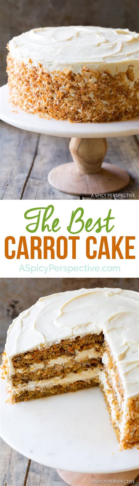 Carrot cake has always been a favorite of mine…but i am a little picky. The Best Carrot Cake Recipe - A Spicy Perspective