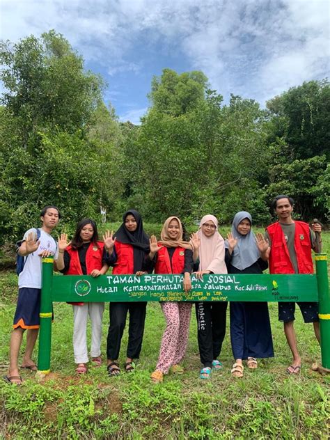 Mahasiswa Kkn Unhas Ciptakan Taman Perhutanan Sosial Di Desa Salubua