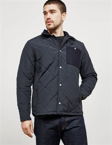 Barbour Cotton Elm Lightweight Quilted Jacket Online Exclusive Navy