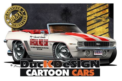 Pin By Todd Walsh On Duck Design Cars Camaro Art Cars Car Cartoon