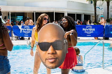 Photos All The Soaking Wet People We Saw At Flo Rida’s Tampa Pool Party At The Hard Rock