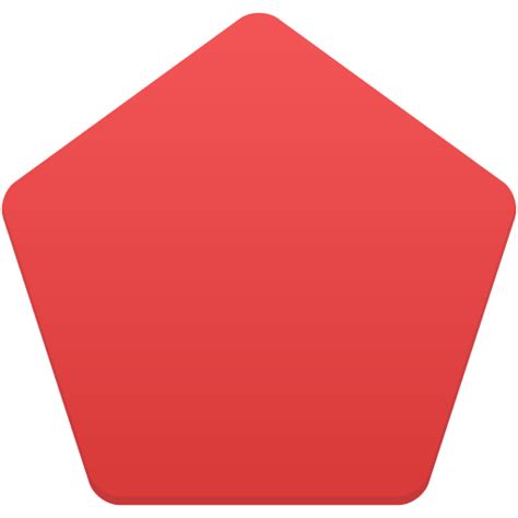 Ele possui um ângulo aêd maior que 180º, o que faz com que ele seja também côncavo, ou. Icono Pentagono Gratis de Flatastic 6 Icons