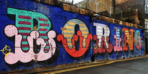 Boring By Ben Eine 12jan15 London England Best Street Art Street